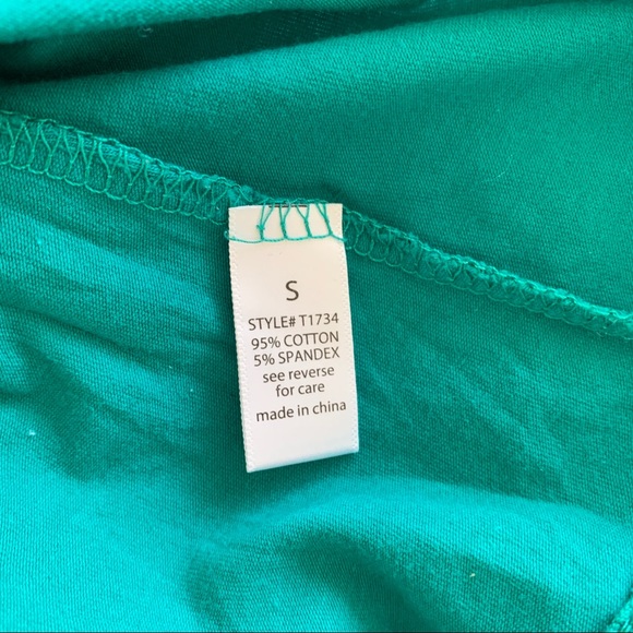 Active Basic Green Tank Top in Size Small - Picture 5 of 6